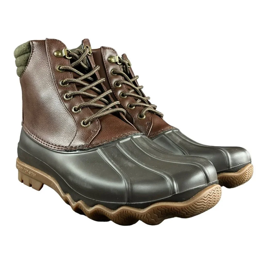 Sperry Top-Sider Avenue Duck PU Tan Brown Duck Boots Men's Sizes 8 - 10 M